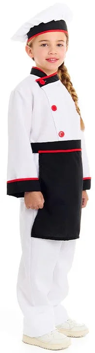 Disfraz de Chef Elegante Infantil Cocineros Infantiles Partilandia